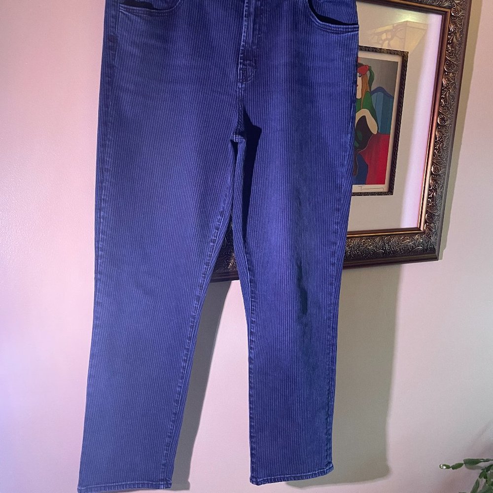 J Brand High Waisted, Cropped, Cigarette Jeans - 30 Waist
